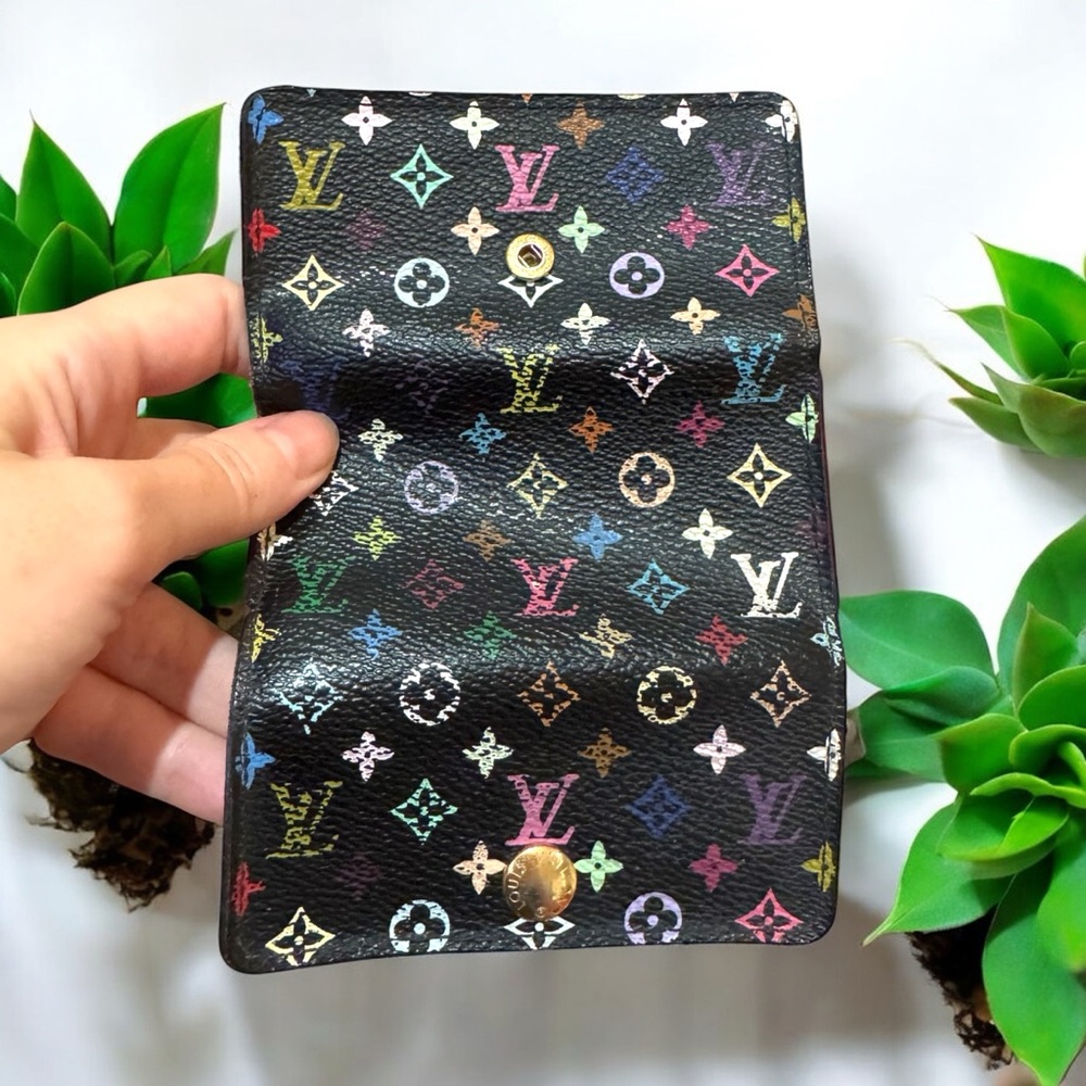 SOLD -💎 Authentic Louis Vuitton Monogram Multicolor 4 Key Holder